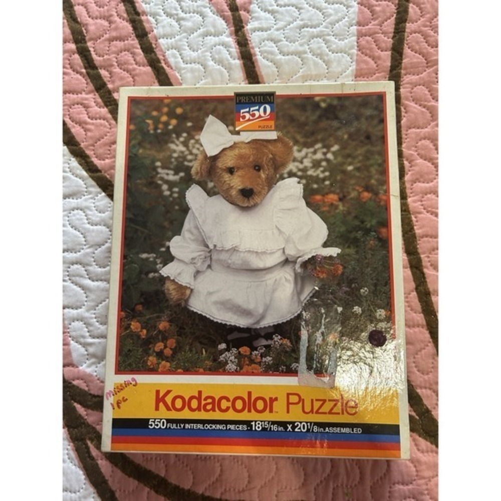 Vintage Kodacolor‎ Puzzle Dog